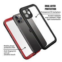 Load image into Gallery viewer, Waterproof Case For iPhone 14 13 12 11 Pro Max 14Plus 12Pro Durable Water Proof Cover Sport 360 Protect iPhone12 Mini Waterproof Case for iPhone Drop Resistant Iphone Clear Back