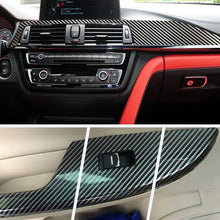 Load image into Gallery viewer, 10/20/30/50x152cm 2D Carbon Fiber Vinyl Car Wrap Sheet Roll Film High Glossy Car Sticker Auto Motorcycle Car Styling Accessories