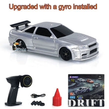 Load image into Gallery viewer, New RC Drift Car Upgraded Gyro 1/43 Racing RTR 4WD Four-wheel Drive High Speed Radio Control Model 2.4g Drift Race Car Mini Gift