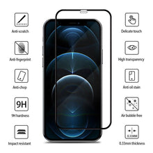 Load image into Gallery viewer, 4Pcs Full Cover Screen Protector For iPhone 14 11 12 13 Pro Max Protective Glass For iPhone X XR XS Max 6 7 8 Plus Tempered Film Screen Protector Tempered Glass Compatible With iPhone