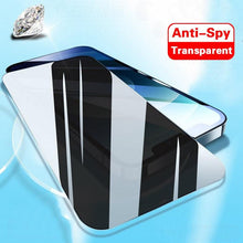 Load image into Gallery viewer, 8K HD Anti Peeping Luxury Fast Install Full Cover Glass Screen Protector For iPhone 14 13 12 11 PRO MAX MINI X XS 9H Hardness Tempered Glass Scratchproof Shatterproof Bubble Free Screen Protector For iPhone