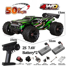 Load image into Gallery viewer, 9522PRO 1:16 RC Car - 85KM/H Brushless 4WD Off-Road Drift Racing Truck with LED Lights, Professional High-Speed Remote Control Car