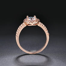 Load image into Gallery viewer, Wedding Engagement Promise Rings For Women Female Silver Color Women's Ring With Stone Zirconia Aesthetic Accession Jewelry R319
