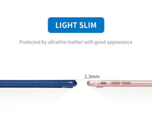 Load image into Gallery viewer, Ultra Thin Slim Case For iPhone 13 12 Case 6S 7 8 Plus X XR XS Max Flip Leather Cover For iPhone 12 11 Pro Max Case Leather Extra Slim Phone Case With Stand Function