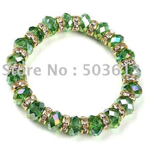 Load image into Gallery viewer, Fashion New Crsytal Stretchy Women's Copper Accessory Elastic Bracelets About 18CM One piece gcb1009