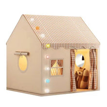 Load image into Gallery viewer, Kids Princess Castle Play Tent Indoor Folding House