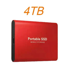 Load image into Gallery viewer, External Hard Drive SSD 4TB - USB 3.0 Solid Disk Fast Transfer Shockproof Large Backup Plug & Play Compatible with Mac/PC/Phones