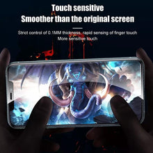 Load image into Gallery viewer, 4PCS for IPhone 12 11 13 Pro Max Full Cover Film Screen Protectors Protective Film for IPhone 14 Pro X XR XS MAX 7 Plus Easy Installation Bubble Free HD Clear Scratch Resistant Anti-Fingerprint Tempered Glass Film
