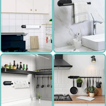Load image into Gallery viewer, Adhesive Kitchen Paper Towel Holder – Tissue Hanger & Napkin Rack