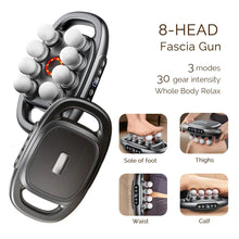 Load image into Gallery viewer, High-Power 16 Head Percussion Massage Gun - 48kg Deep Tissue Relief for Athletes & Fitness Enthusiasts Body Massager