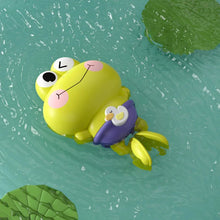 Load image into Gallery viewer, Children's Bath Toys - Clockwork Floating & Swimming Frogs | Fun & Safe for Kids