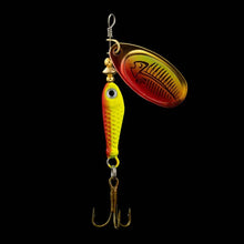 Load image into Gallery viewer, Rotating Metal Spinner Fishing Lure 9.1g 7cm – Sequin Hard Bait with Treble Hook for Bass, Pike, Carp & Trout