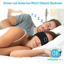 Load image into Gallery viewer, Fone Bluetooth Earphones Sports Sleeping Headband Elastic Wireless Headphones Music Eye Mask Wireless Bluetooth Headset Headband