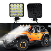 Load image into Gallery viewer, 4 PCS 12V LED Light Bar 48W Mini LED Work Light Off Road Spotlight for Jeep Truck 4X4 Car SUV ATV Barra LED Headlights