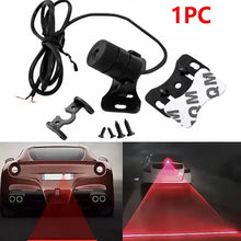 Load image into Gallery viewer, 1/2/3PC Car Auto LED Laser Fog Light Vehicle Anti-Collision Taillight Brake Warning Lamp Anti-Collision Car End Rear Tail Fog