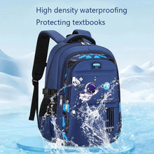 Load image into Gallery viewer, Kids Astronaut Backpack Waterproof School Bag for Boys