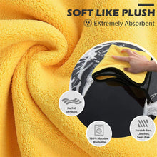 Load image into Gallery viewer, 1/2/6pcs Microfiber Cleaning Towel Thicken Soft Drying Cloth Car Body Washing Towels Double Layer Clean Rags Car Accessories