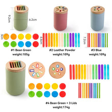 Load image into Gallery viewer, Montessori Silicone Color Matching Bucket Toy