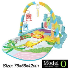 Load image into Gallery viewer, Baby Fitness Play Gym with Music & Piano Mat