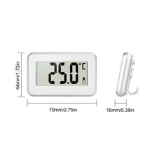Load image into Gallery viewer, Digital Fridge / Freezer Thermometer Household Thermograph Humidity Meter IPX3 Waterproof LCD Display Wireless & Hanging Hook