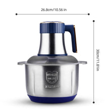 Load image into Gallery viewer, Electric Meat Grinders 5L Food Crusher 6S Stainless Steel Multifunctional Vegetable Slicer Processor Chopper Kitchen Appliances