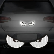 Load image into Gallery viewer, 2pcs Car Demon Eye Reflective Stickers Motorcycle Improve Vehicle Visibility At Night And Driving Safety