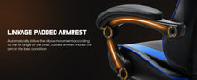 Load image into Gallery viewer, JHK Ergonomic Racing Gaming Chair Adjustable Swivel PU Leather with Headrest and Lumbar Support For Office Computer Living Room