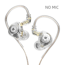 Load image into Gallery viewer, KZ EDX pro In-ear type Earphones Stereo DJ Hi-Fi Bass HIFI Microphone Earplugs Cable speakers reduce noise and detachable cables
