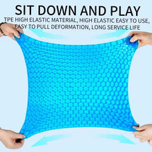 Load image into Gallery viewer, Breathable Gel Seat Cushion โ Honeycomb Design for Tailbone & Back Pain Relief, Home Office & Car Use