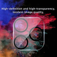 Load image into Gallery viewer, 3Pcs Camera Lens Glass for IPhone 13 14 Pro Max 11 12 Pro Protective Glass Camera Lens Protector for IPhone 13 14 Glass Camera Lens Protector Compatible for iPhone