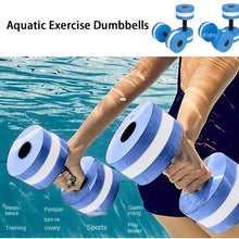 Load image into Gallery viewer, 1Pc Multicolor Floating Water Dumbbell Pool Fitness Equipment Aquatic Exercise Dumbbells for Water Sports Women Men Children