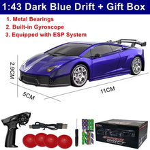 Load image into Gallery viewer, 1/64 4WD High-Speed Drift RC Car – Mini Remote Control Racing Toy for Kids & Adults