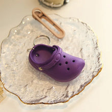 Load image into Gallery viewer, 1PCS 3D Mini 7.5cm EVA Beach Hole Little Croc Shoe Keychain Bag Accessories Decoration Keyring Car Handbag Key Chain Charms