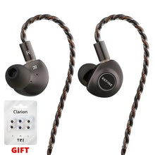 Load image into Gallery viewer, KEFINE Delci 10mm DLC+PU Diaphragm Dynamic Driver Hifi Wired IEM Earphones with CNC Metal & Detachable 0.78mm 2pin 3.5mm Cable