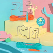 Load image into Gallery viewer, Kids Electric Shock Maze Toy – Science Learning & Party Fun Game