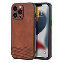 Load image into Gallery viewer, Gorgeous Luxury Genuine Leather Phone Case For iphone 13 Pro Max 12 11 14Pro Max XR XS MAX 7Plus Shockproof Cover Full Protective Slim Leather Luxury PU Flexible Bumper Non-Slip Grip Shockproof Full Body Protective Cover Men Women Phone Cases