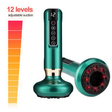 Load image into Gallery viewer, Chinese Electric Suction Cupping Set Beauty Massager Glass Jars Anti Cellulite Cupping Vacuum Slimming Guasha