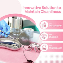 Load image into Gallery viewer, 20Pcs Disposable Nail Art Table Towel 13"x18" - 3 Ply Tattoo Bib Sheet for Patients Dentist or Medical Tray Cover and Nail Table