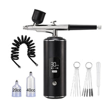 Load image into Gallery viewer, Portable Airbrush with Compressor - Mini Spray Gun for Painting, Crafts, and DIY