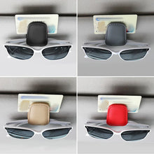 Load image into Gallery viewer, Universal Car Sunglasses Clip Card Ticket Holder Stand Fastener Pen Case Eyeglasses Sun Visor Car Accessories