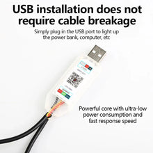 Load image into Gallery viewer, Universal 18-in-1 RGB Car Ambient Light – Interior Neon Strip Kit