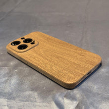 Load image into Gallery viewer, Ultra thin Vintage Wood Texture Phone Case For iPhone 14Plus 13Pro 14 13 12 Pro Max Lens protection anti-skid Soft Cover Wooden Smartphone case For iPhone