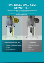 Load image into Gallery viewer, 9D Full Cover Protective Glass For iphone 12 X XS XR 6 6S 7 8 Plus Tempered Film Iphone 14 11 13 Pro Max Screen Protector Glass Shatterproof Protection Easy Install Bubble Free Crystal Clear Protective Film