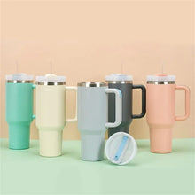 Load image into Gallery viewer, 1PC 40Oz Sealing Bottle Cover Splash Spill Proof Plain Plastic Replacement Lids for Stanley Quencher H2.0 40oz Tumber Cup