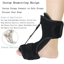 Load image into Gallery viewer, Adjustable Plantar Fasciitis Night Splint ā Ankle & Foot Drop Brace for Heel Pain and Achilles Tendon Relief