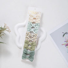 Load image into Gallery viewer, 10Pcs Mini Hair Bows Clips for Baby Girls Cute Plaid Hairpins