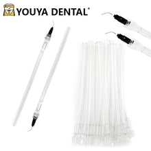 Load image into Gallery viewer, 20pcs Disposable Dental Saliva Ejector Aspirator Suction Pre-bent Syring Tips Dental Aspirator Tips