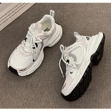 Load image into Gallery viewer, Women Luxary Chunky Sneakers Mesh Breathable Increased Internal Trainers Sports Running Casual Ladies Fitness Vulcanize Shoes