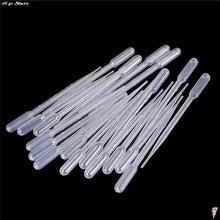 Load image into Gallery viewer, 10/20PCS Transfer Pipettes 3ml Plastic Transparent Pipettes Disposable Safe Eye Dropper Transfer Graduated Pipettes Lab Supplies