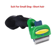 Load image into Gallery viewer, Cat & Dog Hair Removal Comb – Professional Grooming Brush for Shedding Control, Massage & Cleaning | Stainless Steel Deshedding Tool